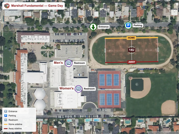 Marshall Fundamental game field map